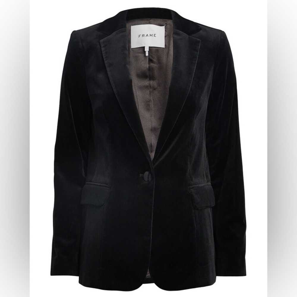 Frame Velvet Classic Blazer